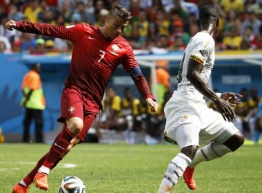 Portugal vence Gana com gol de CR7, mas está fora da Copa