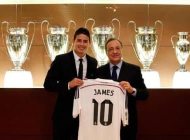 James Rodriguez é apresentado no Real Madrid