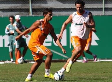 Uma semana depois de retornar aos treinos, Fred segue entre os reservas do Fluminense