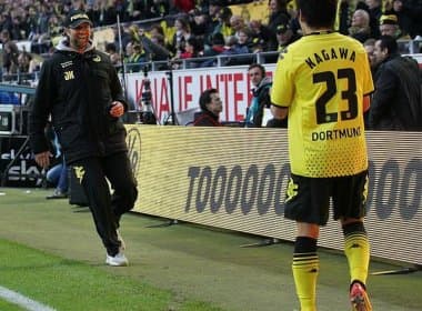 Depois de duas temporadas no Manchester United, Kagawa retorna ao Borussia Dortmund