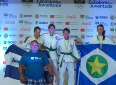 Bahia conquista quatro medalhas no Judô pelos Jogos Escolares da Juventude 