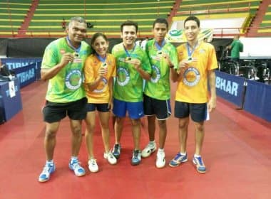 Delegação Baiana conquista dez medalhas na Copa Brasil de Tênis de Mesa
