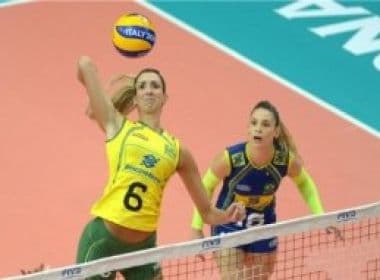 Brasil estreia com vitória na segunda fase do Mundial de vôlei feminino