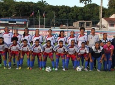 Goleadas marcam a estréia do Campeonato Baiano de Futebol Feminino