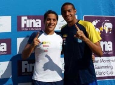 Baianos Allan do Carmo e Ana Marcela são campeões do Rei e Rainha do Mar 2014