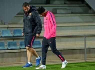 Treinador do Barcelona veta retorno de Neymar em jogo da Copa do Rei