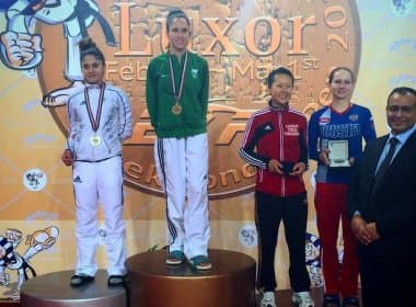 Taekwondo brasileiro conquista quatro medalhas em mais um torneio no Egito