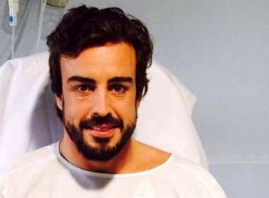 Alonso se manifesta pela primeira vez após acidente e desmente boatos