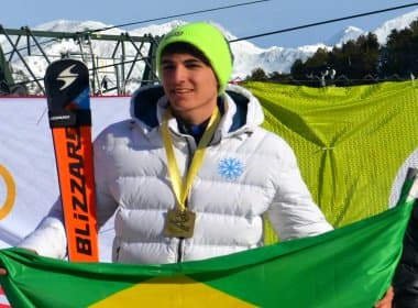 Após temporada de destaque, esquiador baiano se prepara para mudar de categoria