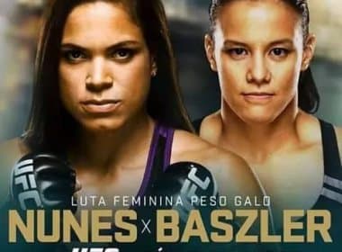 Em mais uma luta pelo UFC, Amanda Nunes enfrenta a norte-americana Shayna Baszler
