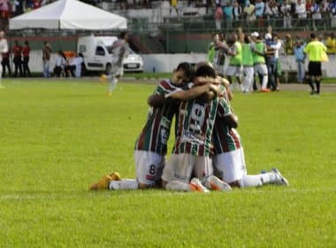 Flu de Feira vence mais uma e segue líder do Campeonato Baiano da Segunda Divisão