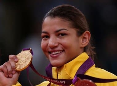 Campeã olímpica, Sarah Menezes ministra palestra para atletas baianos