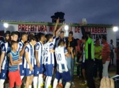 Seleção de Riachão do Jacuípe vence Copa de Futebol Sub-20