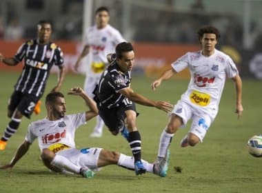 Santos vai ter oito patrocinadores na partida contra o Corinthians