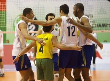 Brasil vence Tunísia no Mundial masculino de vôlei sub-23