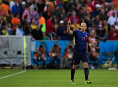 Referência da Seleção, Robben desfalca Holanda por quatro semanas