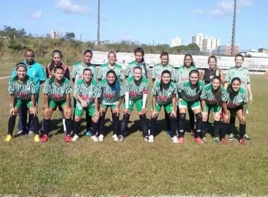 Favoritas goleiam na segunda rodada do Baianão de Futebol Feminino