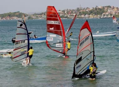 Campeonato Brasileiro de Windsurf acontece na Baía de Todos os Santos