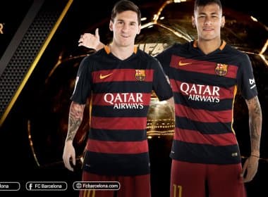 Barcelona publica vídeo em homenagem a indicação de Neymar e Messi ao Bola de Ouro