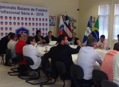 Em arbitral, Federação Bahiana define últimos detalhes do estadual de 2016