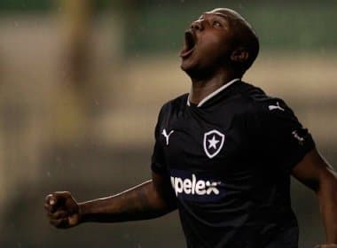 De volta aos gramados, atacante do Botafogo se emociona com gol contra o Coruripe