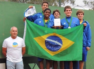 Equipe sub-16 do Brasil fica com o vice-campeonato do Sul-Americano de Tênis