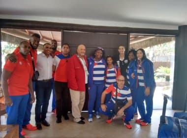 Seleção cubana de judô visita Bahia e faz preparação olímpica com atletas baianos