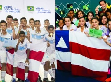 Bahia leva ouro e prata no futsal dos Jogos Escolares e técnico comemora