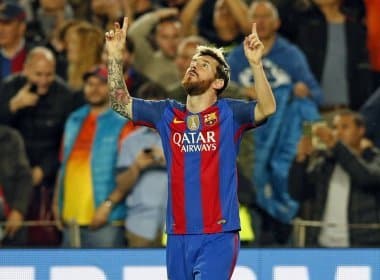 Goleadas marcam quarta-feira da Champions League; Messi faz hat-trick