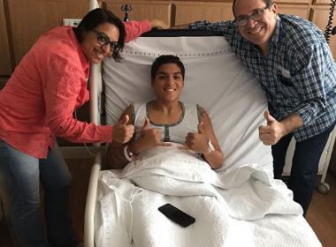 Após retirada do baço, Ana Marcela Cunha já pensa em voltar aos treinamentos