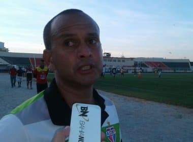Técnico do Bahia de Feira minimiza revés em amistoso: &#039;A nossa equipe se comportou bem&#039;
