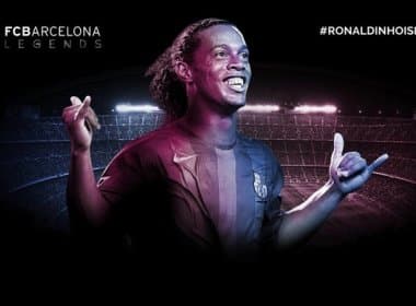 &#039;Meus amigos, voltei&#039;: Barcelona anuncia Ronaldinho como embaixador do clube