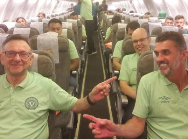 Chapecoense realiza primeira viagem internacional após trágico acidente