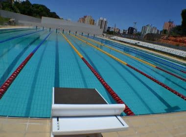 Após 13 meses sem banheiros, piscina olímpica de Salvador pode ter obra concluída