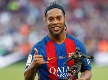 Ronaldinho estabelece exigência para voltar a jogar: 'Sem precisar treinar'