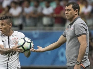 Fábio Carille reconhece erros do Corinthians na derrota para o Bahia