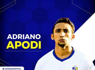 Jequié anuncia a contratação do lateral Adriano Apodi