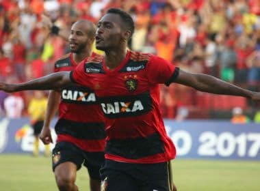 'Só Deus sabe a alegria que eu estou', desabafa Marquinhos, autor do gol do Sport