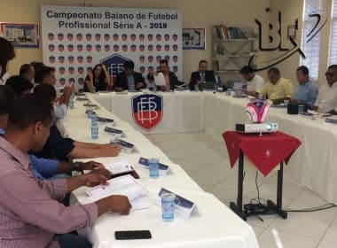 Em arbitral, FBF e clubes definem formato do Baianão 2018