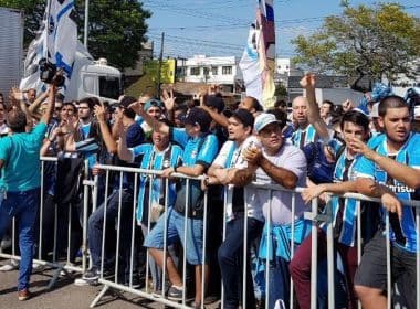 Grêmio embarca para o Mundial de Clubes da Fifa com festa da torcida