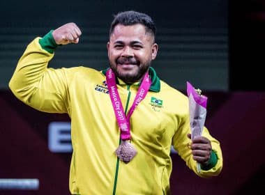 Baiano fatura 2ª medalha na história do halterofilismo do Brasil no Mundial Paralímpico