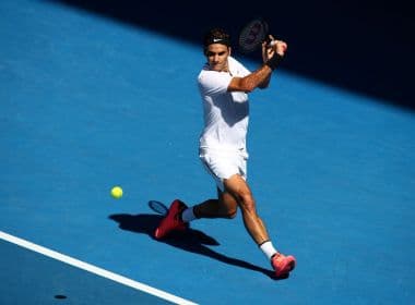 Federer segue sem perder um set no Aberto da Austrália e está na quartas de final
