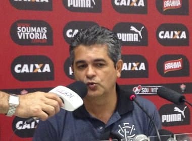 Técnico do Vitória convoca torcida para clássico contra o Bahia na Arena Fonte Nova