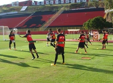 Vitória se reapresenta e inicia preparação para encarar o Grêmio