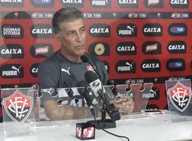 Técnico do Vitória ainda tem dúvidas para o clássico contra o Bahia