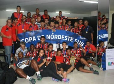 Raimundo Viana vibra com título da Copa do Nordeste Sub-20