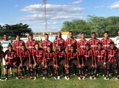 Sub-16: Em preparação, Vitória faz amistosos pelo interior da Bahia e Pernambuco