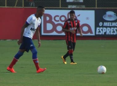 Bahia bate o Vitória e larga na frente na decisão do Campeonato Baiano Sub-20
