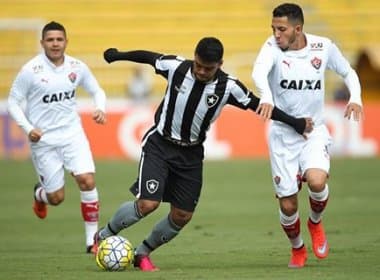 Com gol nos acréscimos, Vitória arranca empate com o Botafogo em Volta Redonda