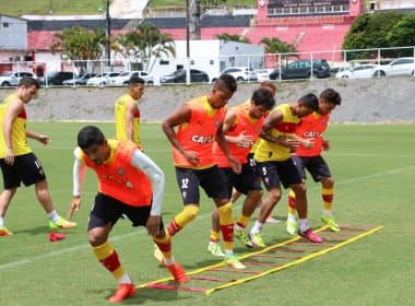 Ainda sem Marinho, Vitória se reapresenta e inicia preparação para pegar o Cruzeiro
